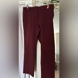 Ann Taylor Deep Burgundy Women's Trousers